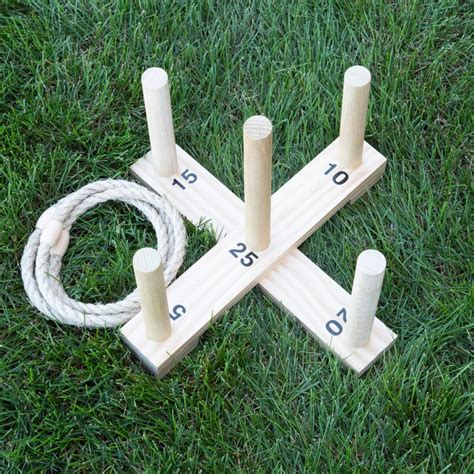 How to Make a Ring Toss Game .
